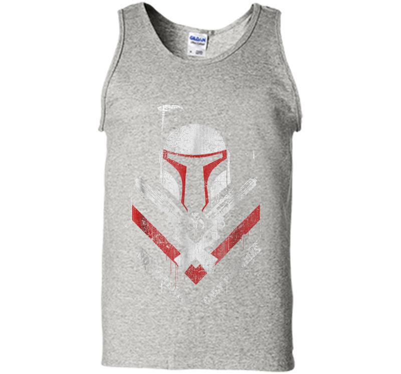 Star Wars Boba Fett No Threats Only Promises Graphic Mens Tank Top