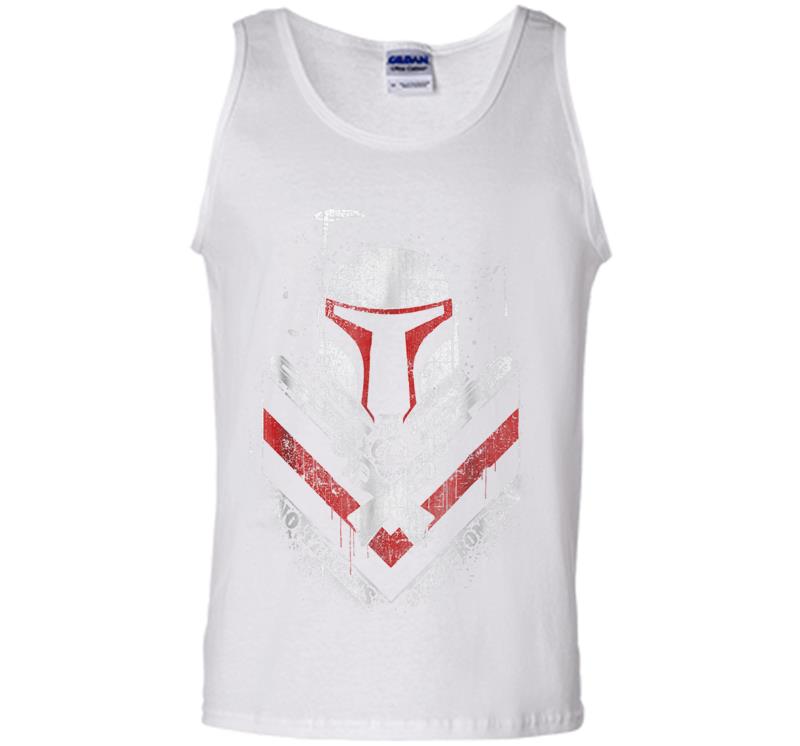 Inktee Store - Star Wars Boba Fett No Threats Only Promises Graphic Mens Tank Top Image