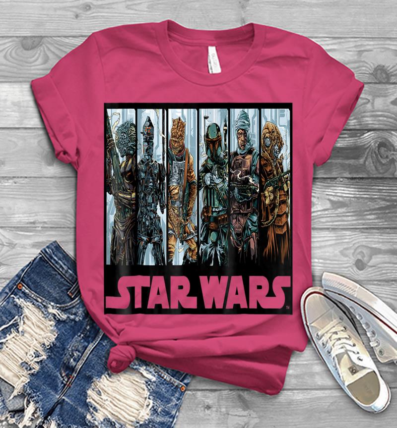 Inktee Store - Star Wars Bounty Hunters' Guild Graphic Mens T-Shirt Image