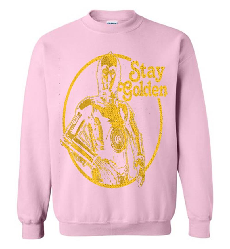 Inktee Store - Star Wars C-3Po Stay Golden Sweatshirt Image