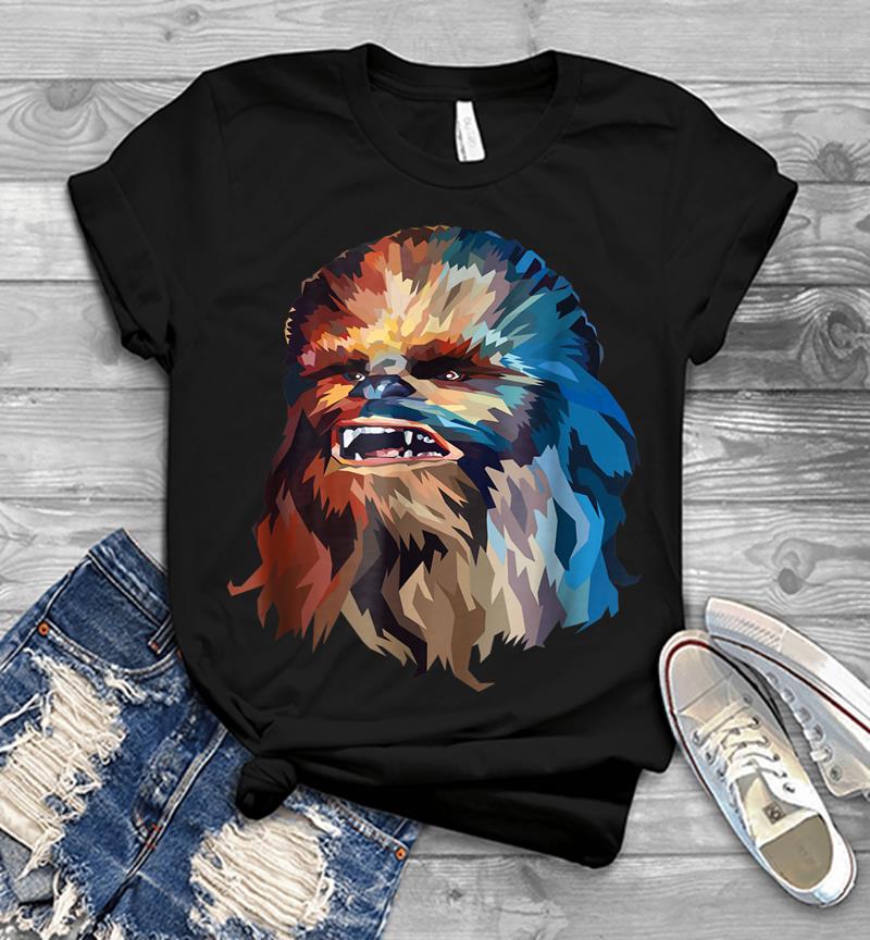 Star Wars Chewbacca Art Graphic Mens T-Shirt