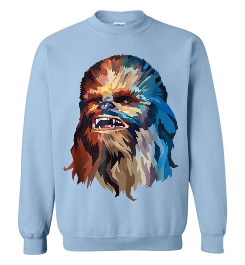 Inktee Store - Star Wars Chewbacca Art Graphic Sweatshirt Image