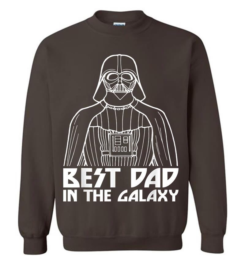 Inktee Store - Star Wars Darth Vader Best Dad In Galaxy Graphic Sweatshirt Image