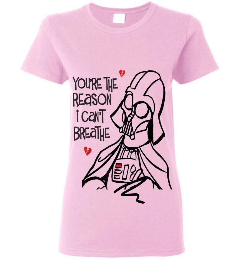 Inktee Store - Star Wars Darth Vader Broken Hearts Anti-Valentine'S Day Womens T-Shirt Image