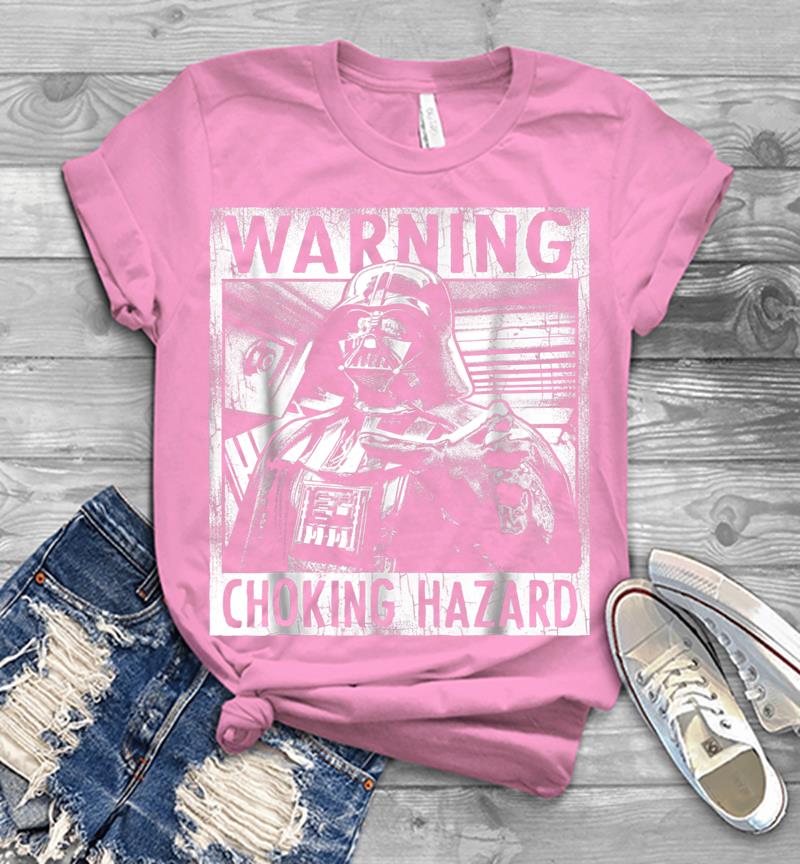Inktee Store - Star Wars Darth Vader Choking Hazard Vintage Graphic Mens T-Shirt Image