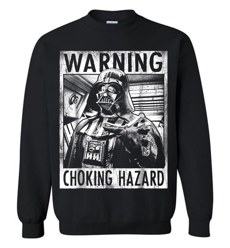 Star Wars Darth Vader Choking Hazard Vintage Graphic Sweatshirt