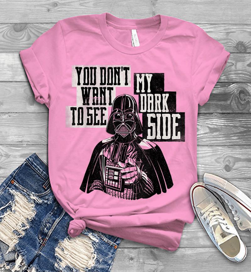 Inktee Store - Star Wars Darth Vader Dark Side Funny Mens T-Shirt Image