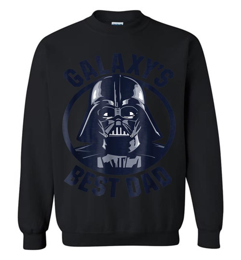 Star Wars Darth Vader Galaxy'S Best Dad Graphic Sweatshirt