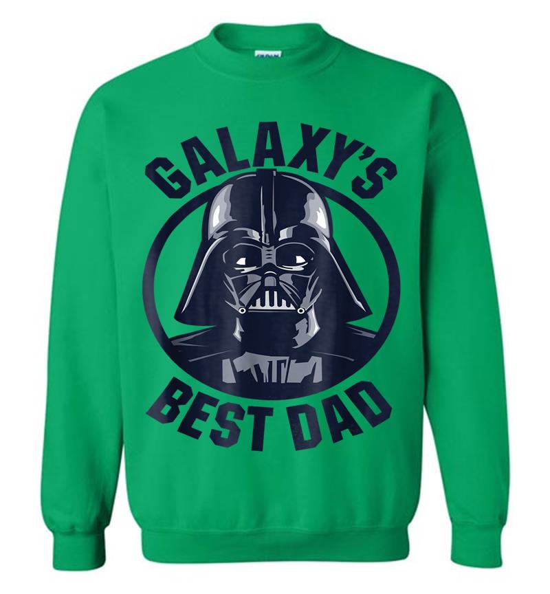 Inktee Store - Star Wars Darth Vader Galaxy'S Best Dad Graphic Sweatshirt Image