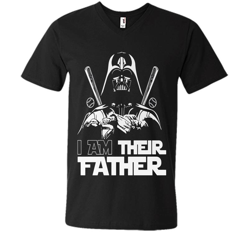Star Wars Darth Vader I Am Their Father V-Neck T-Shirt