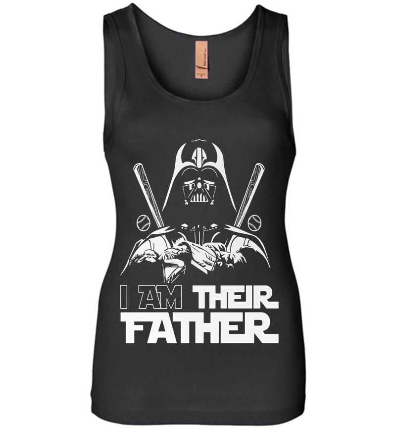 Star Wars Darth Vader I Am Their Father Womens Jersey Tank Top