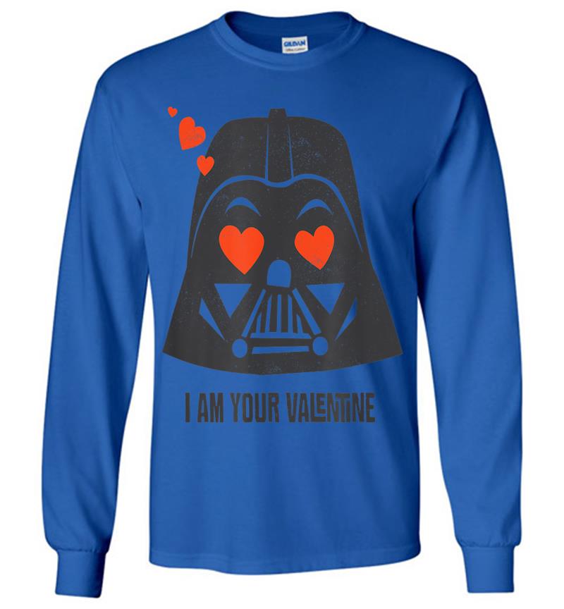 Inktee Store - Star Wars Darth Vader I Am Your Valentine Long Sleeve T-Shirt Image