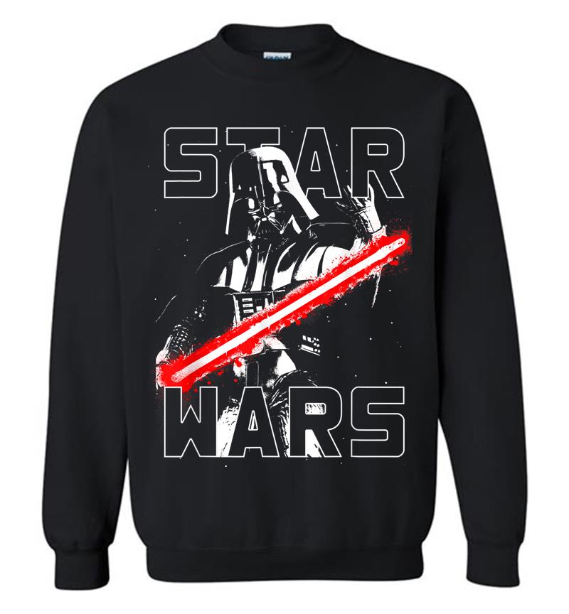 Star Wars Darth Vader Lightsaber Taunting Graphic Sweatshirt