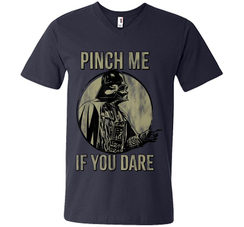 Inktee Store - Star Wars Darth Vader St. Patrick'S Day Pinch Me V-Neck T-Shirt Image