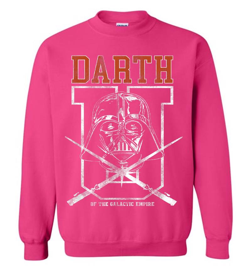 Inktee Store - Star Wars Darth Vader University Graduation Sweatshirt Image