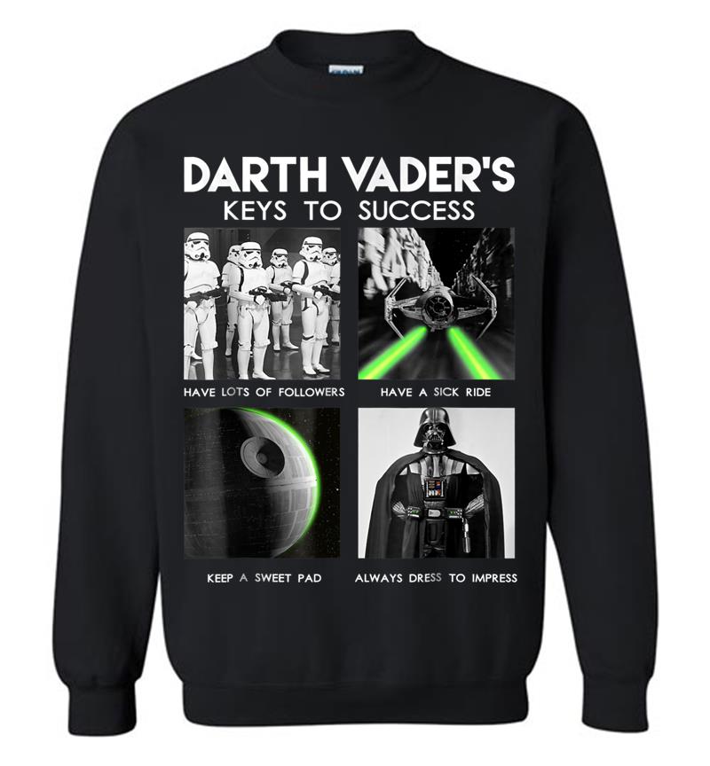 Star Wars Darth Vader'S Keys To Success Graphic Z1 Sweatshirt