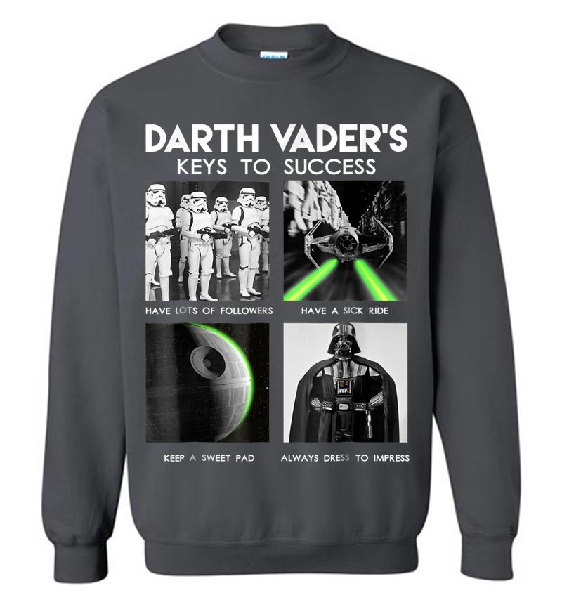 Inktee Store - Star Wars Darth Vader'S Keys To Success Graphic Z1 Sweatshirt Image