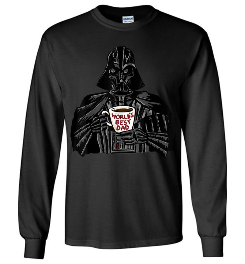 Star Wars Father's Day Vader World's Best Dad Long Sleeve T-shirt
