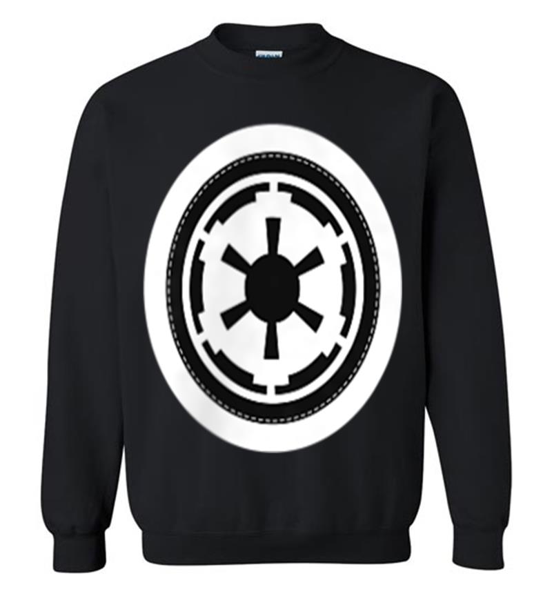 Star Wars Galactic Empire Symbol Left Chest Graphic Sweatshirt