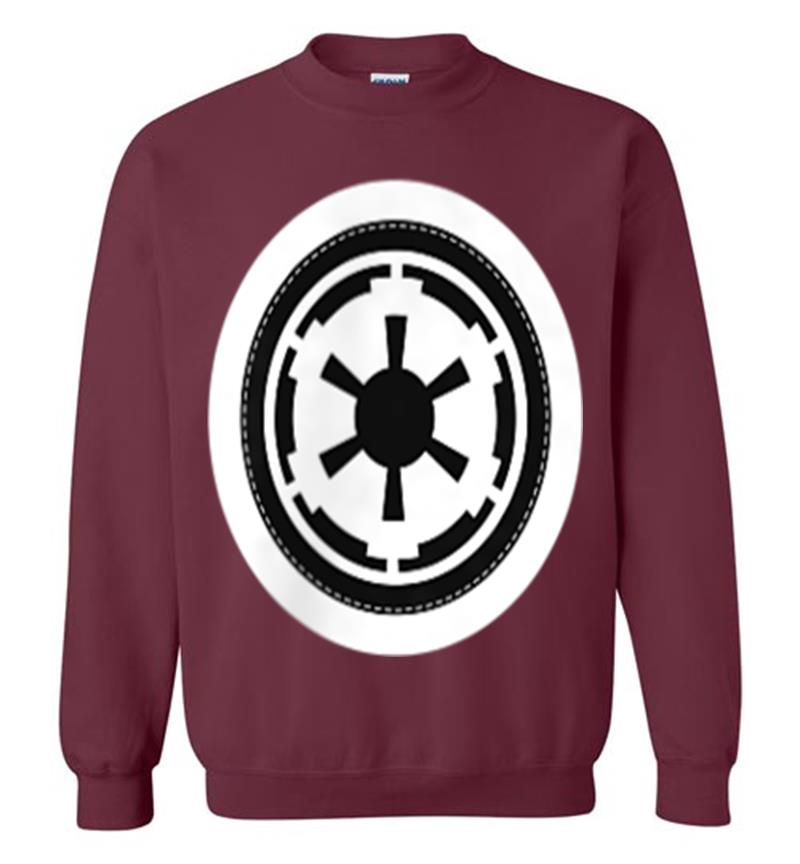 Inktee Store - Star Wars Galactic Empire Symbol Left Chest Graphic Sweatshirt Image