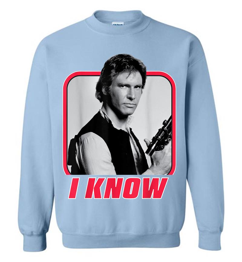 Inktee Store - Star Wars Han Solo I Know Valentine'S Day Sweatshirt Image