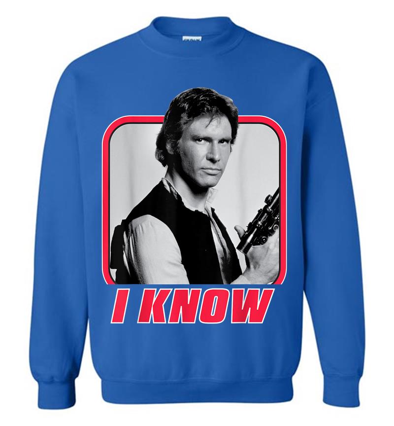 Inktee Store - Star Wars Han Solo I Know Valentine'S Day Sweatshirt Image