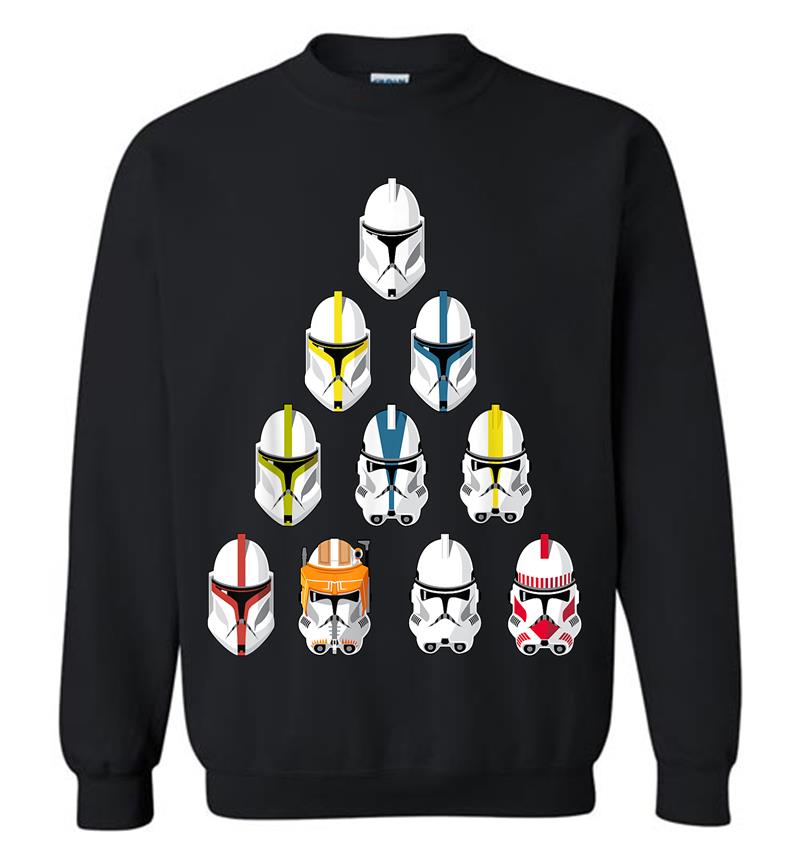 Star Wars Imperial Stormtroopers Helmet Pyramid Sweatshirt