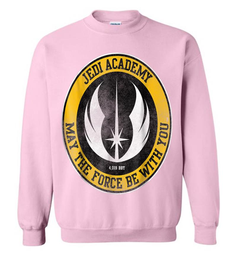 Inktee Store - Star Wars Jedi Academy Gold Emblem Graphic Sweatshirt Image