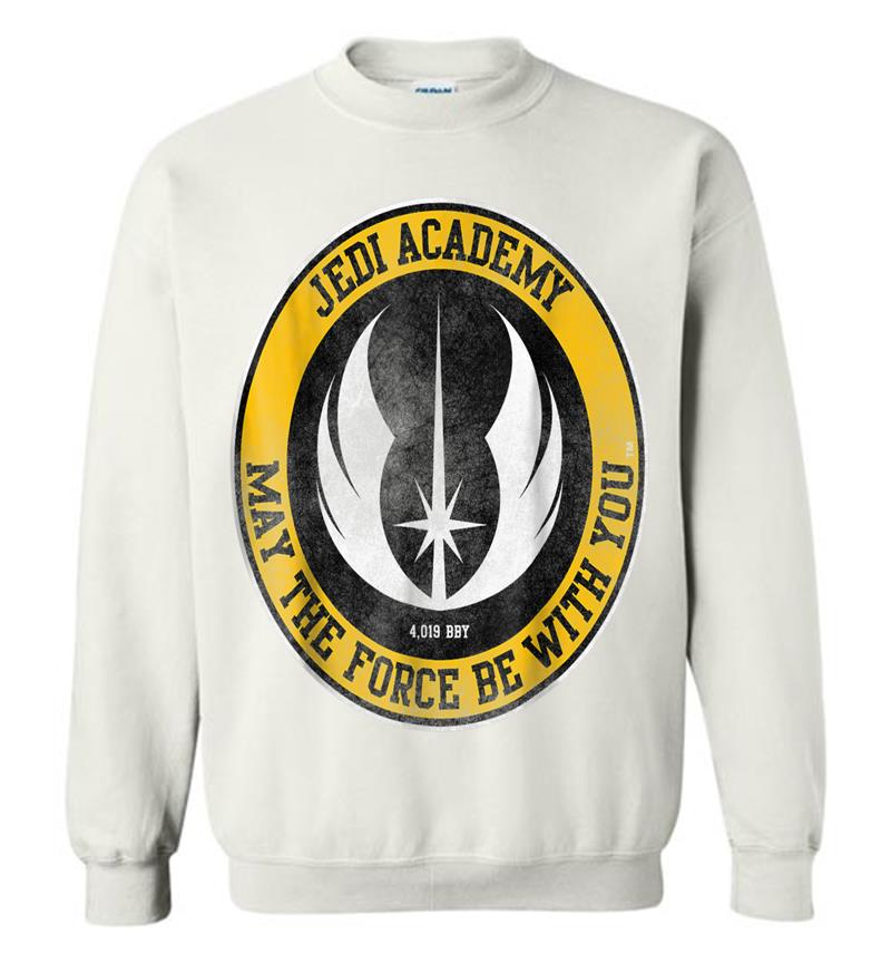 Inktee Store - Star Wars Jedi Academy Gold Emblem Graphic Sweatshirt Image