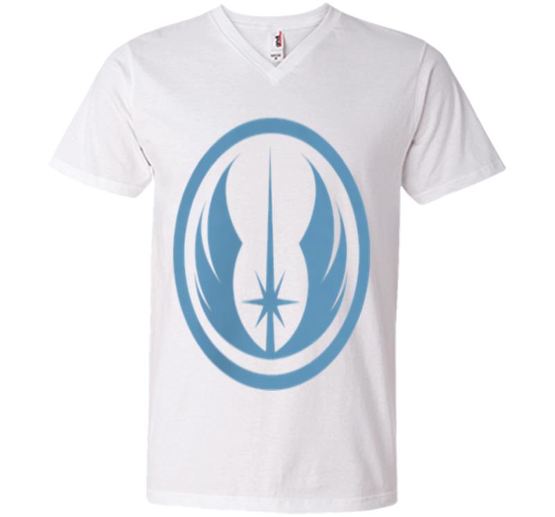 Inktee Store - Star Wars Jedi Order Left Chest Graphic V-Neck T-Shirt Image