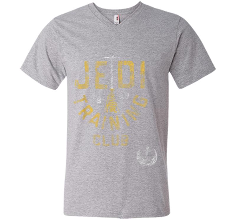 Inktee Store - Star Wars Jedi Training Club V-Neck T-Shirt Image