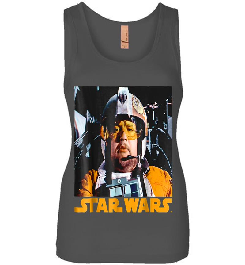 Star Wars Jek Tono Porkins Graphic Womens Jersey Tank Top - Inktee Store