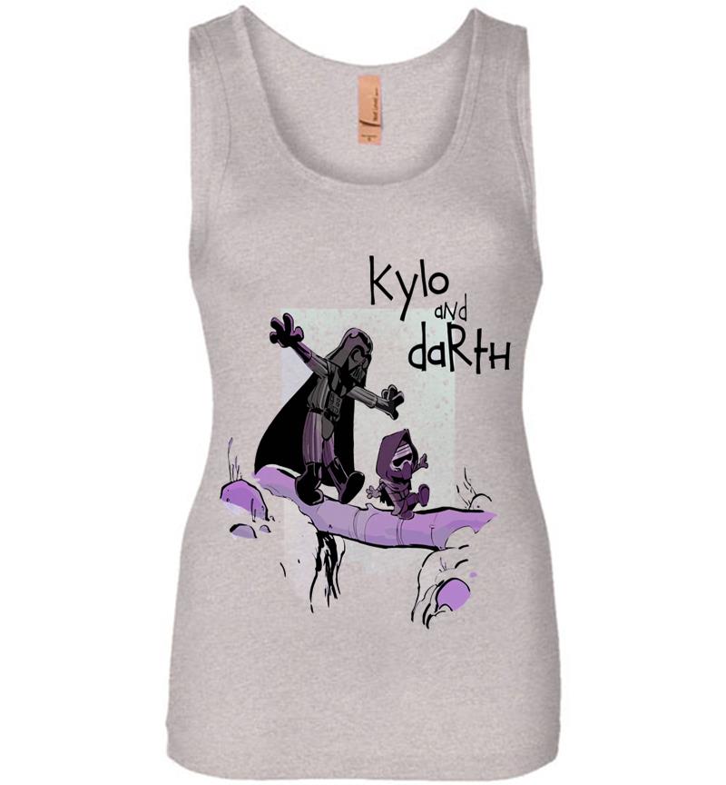 Inktee Store - Star Wars Kylo And Darth Womens Jersey Tank Top Image