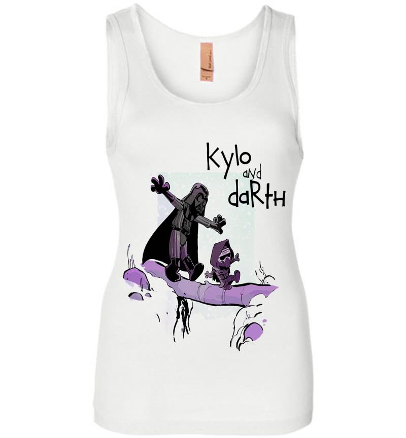 Inktee Store - Star Wars Kylo And Darth Womens Jersey Tank Top Image