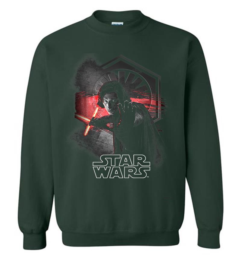 Inktee Store - Star Wars Last Jedi Kylo Ren Won'T Back Down Premium Sweatshirt Image