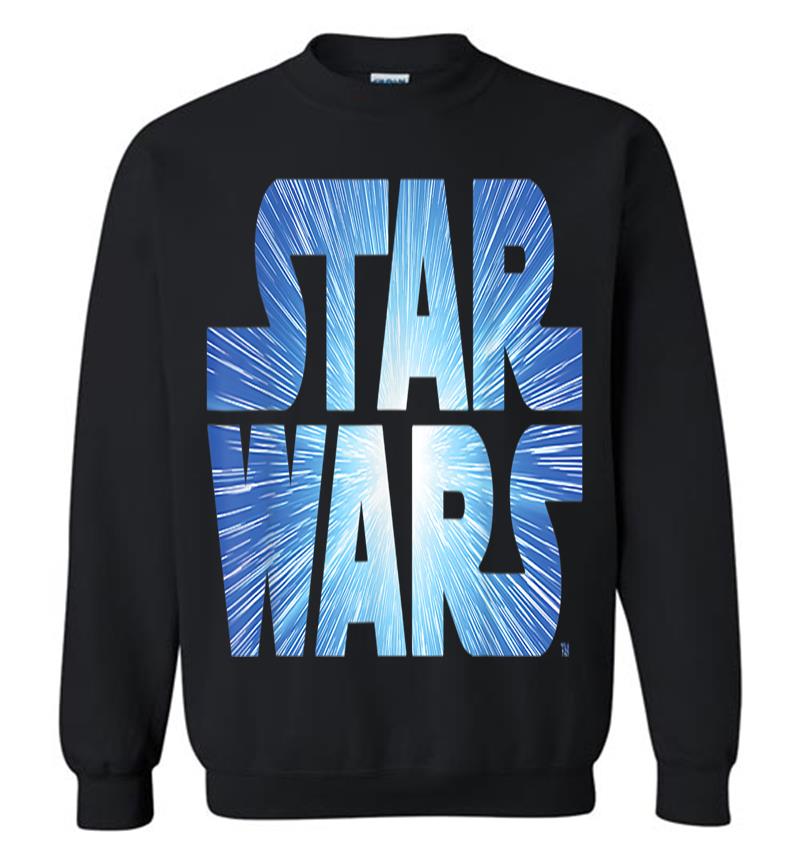 Star Wars Logo Jump To Lightspeed Sweatshirt