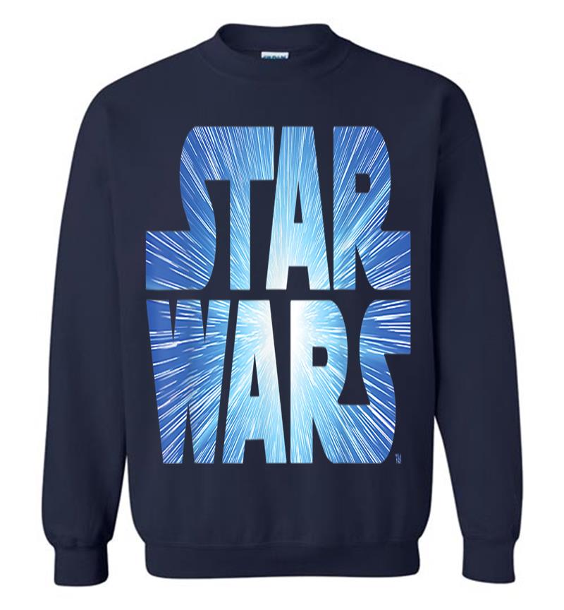 Inktee Store - Star Wars Logo Jump To Lightspeed Sweatshirt Image