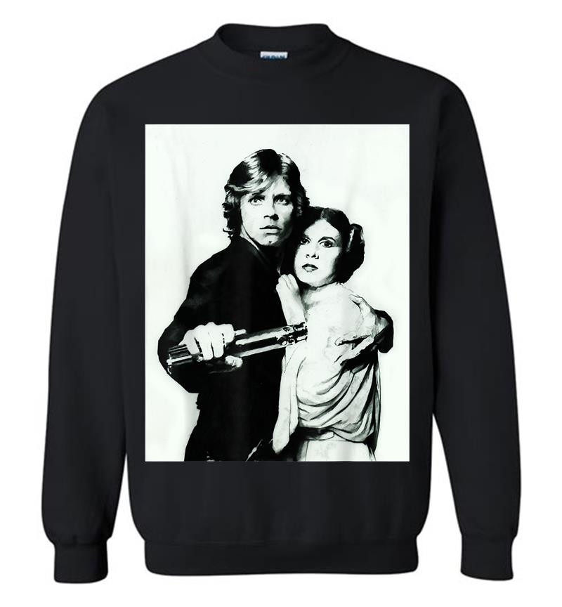 Star Wars Luke Skywalker Princess Leia Twins Graphic Sweatshirt