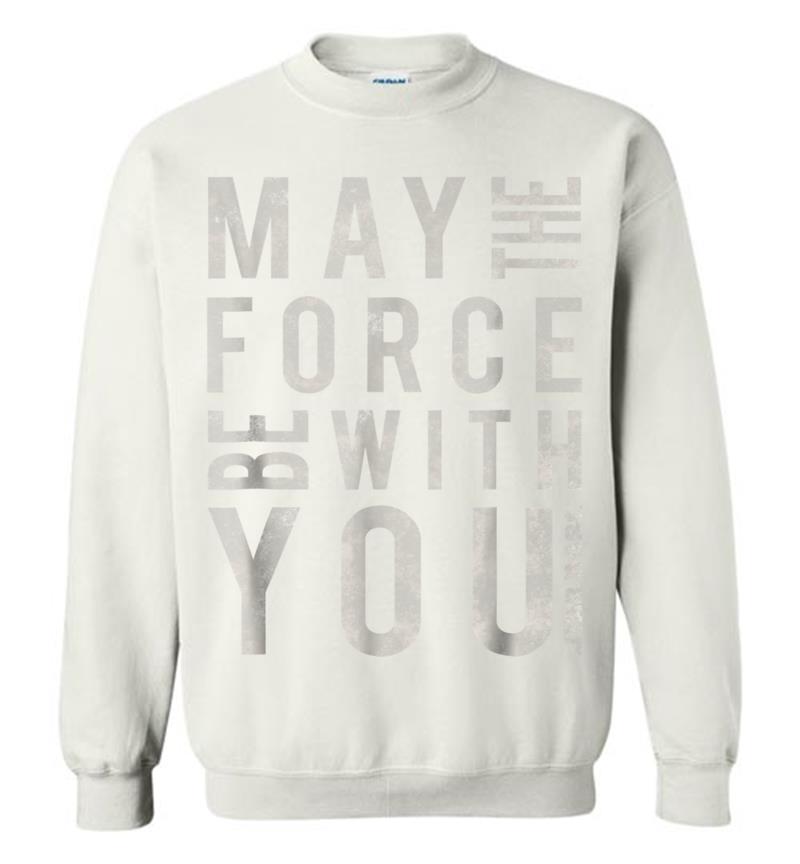 Inktee Store - Star Wars May The Force Be With You Scrambled Sweatshirt Image