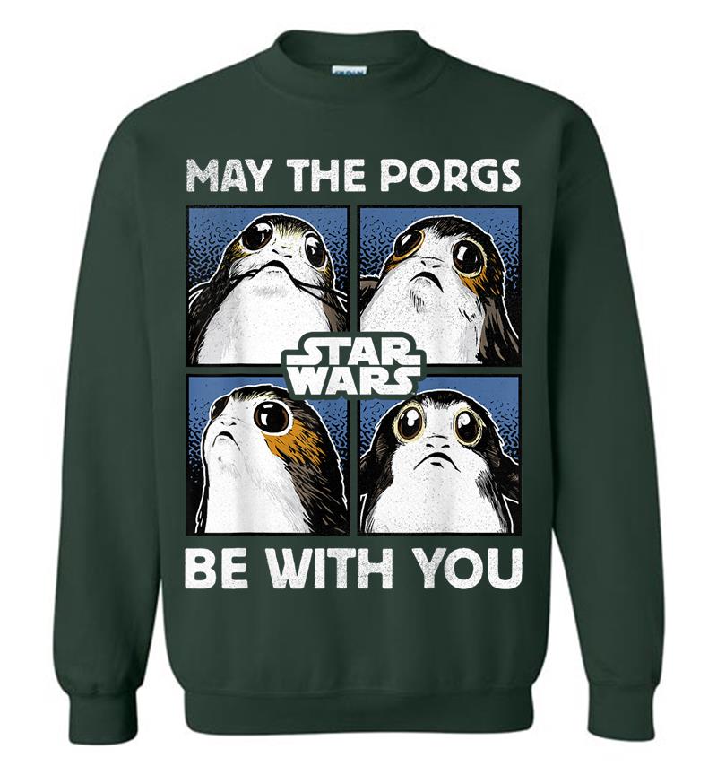 Inktee Store - Star Wars May The Porgs Be With You Sweatshirt Image