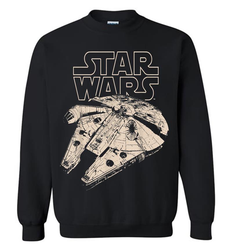 Star Wars Millennium Falcon Graphic Sweatshirt