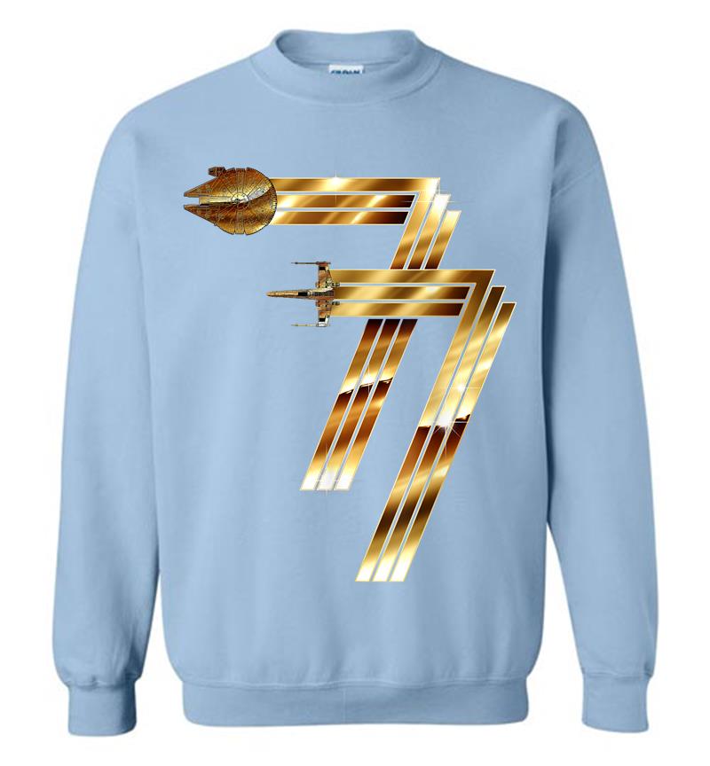 Inktee Store - Star Wars Millennium Falcon Spacecraft 77 Graphic Sweatshirt Image