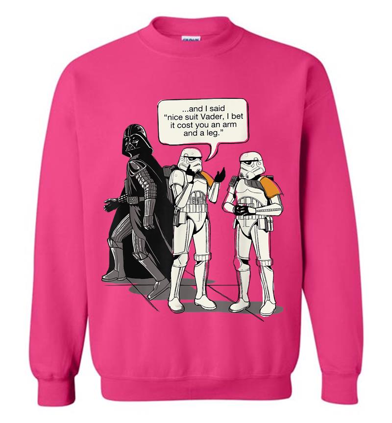 Inktee Store - Star Wars Nice Suit Vader Sweatshirt Image