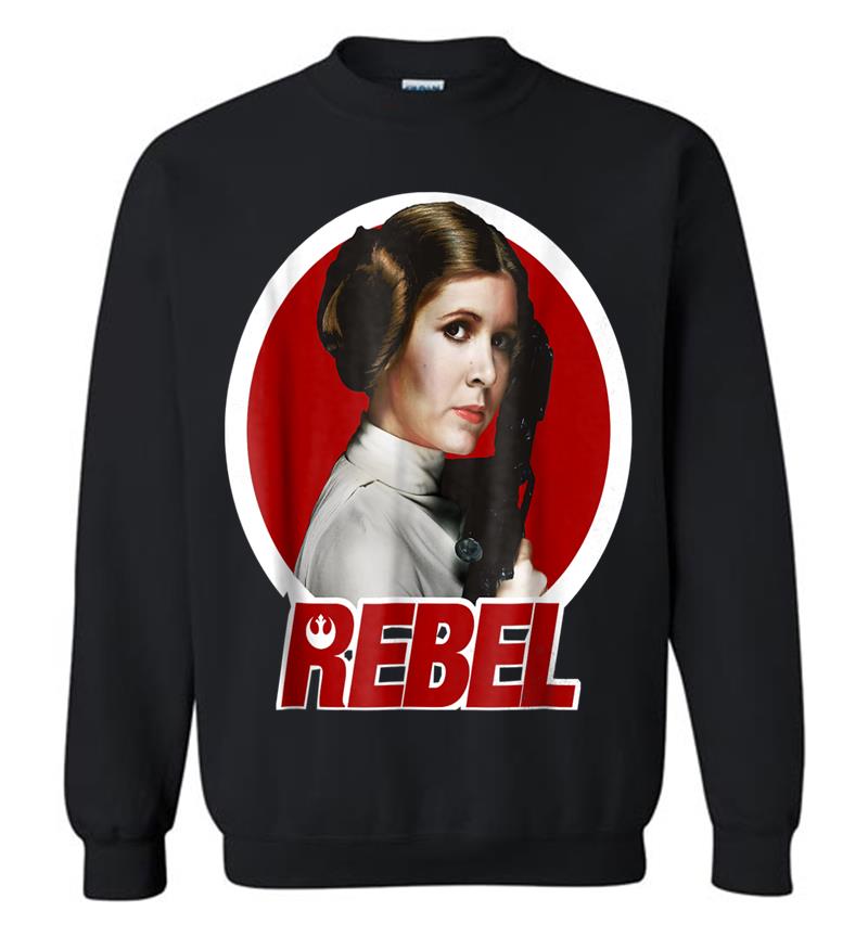 Star Wars Princess Leia Original Rebel Badge Graphic Sweatshirt