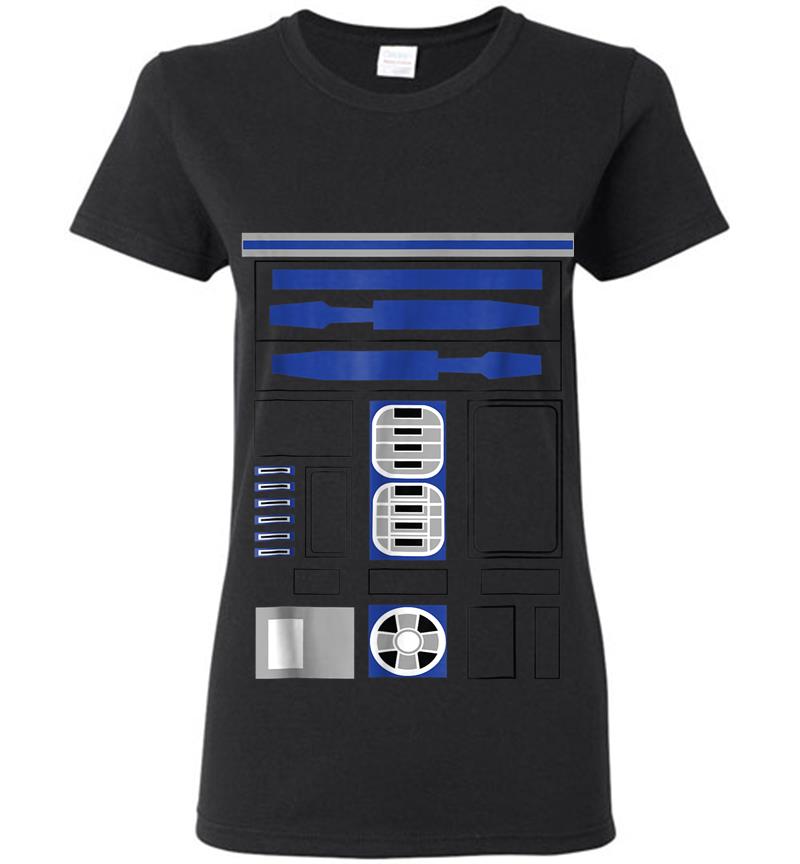 Star Wars R2-D2 Costume Body Graphic Womens T-Shirt