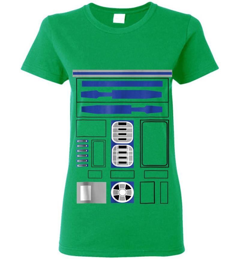 Inktee Store - Star Wars R2-D2 Costume Body Graphic Womens T-Shirt Image