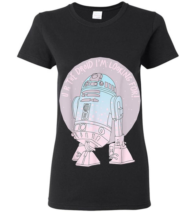 Star Wars R2-D2 Droid Valentine'S Day Womens T-Shirt