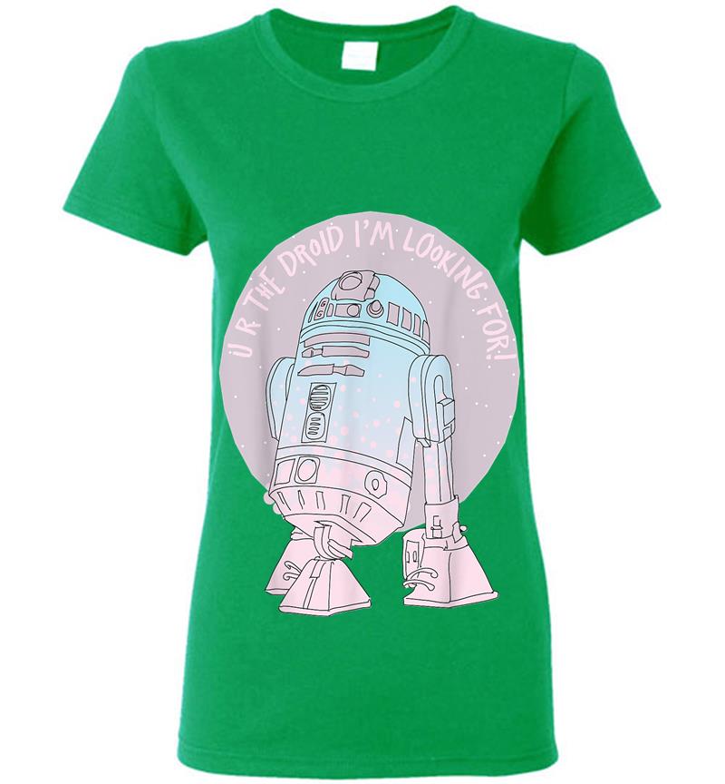 Inktee Store - Star Wars R2-D2 Droid Valentine'S Day Womens T-Shirt Image