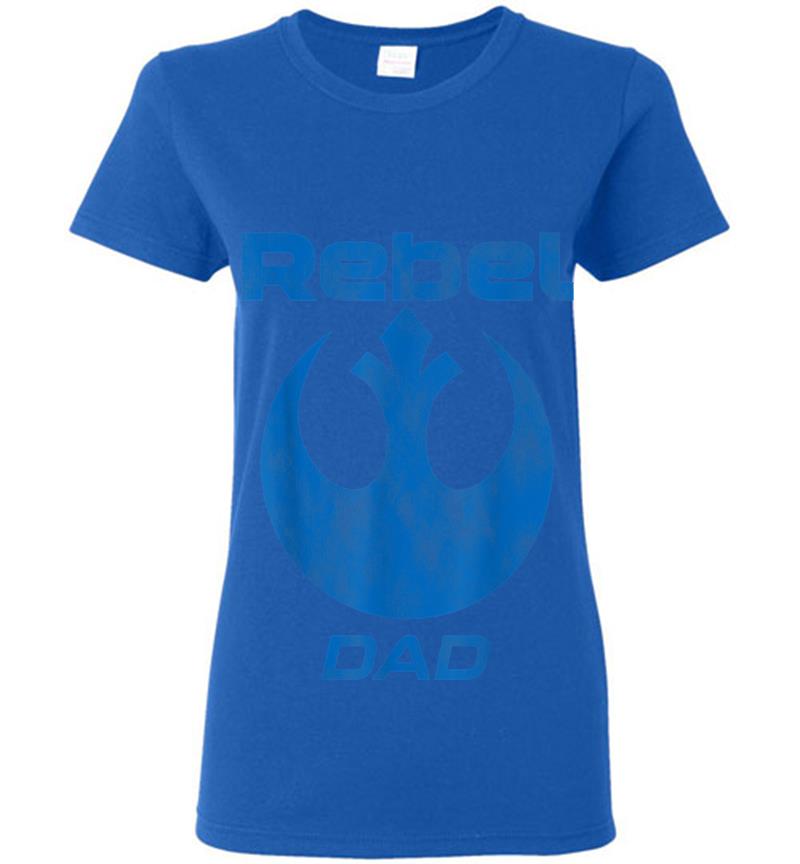 Inktee Store - Star Wars Rebel Alliance Matching Family Dad Womens T-Shirt Image