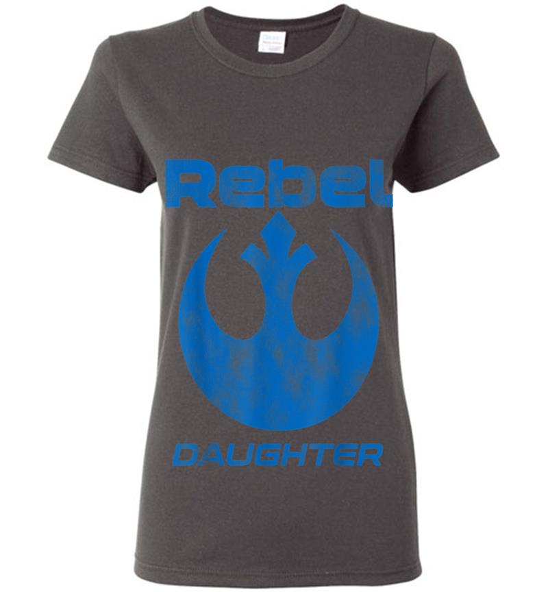 Inktee Store - Star Wars Rebel Alliance Matching Family Daughter Womens T-Shirt Image